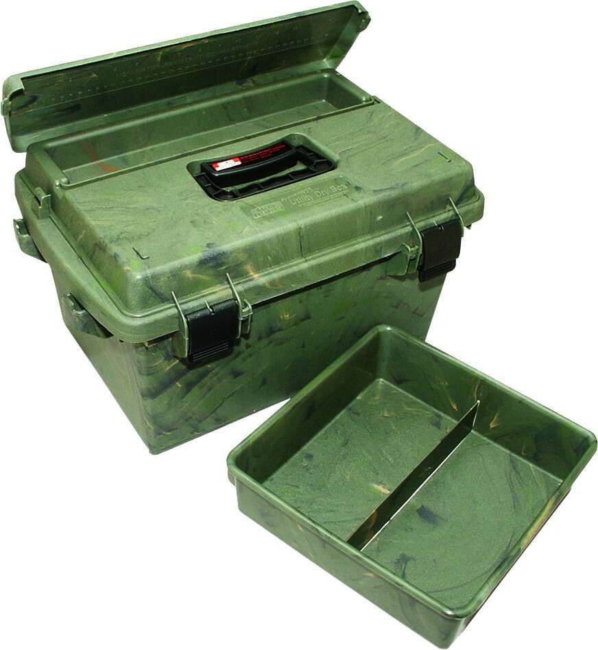 Misc. Accessories MTM Case Gard Ready Series MTM SPORTSMENS PLUS UTILITY DRY BOX O-RING SEALED 19X13X10.4" WILD CAMO